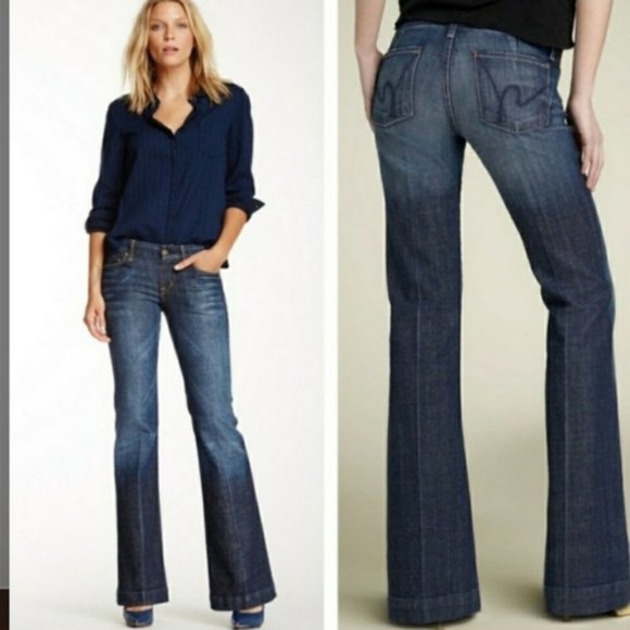 COH Faye #003 Stretch Low Waist Full Leg Size 26 - Picture 2 of 13